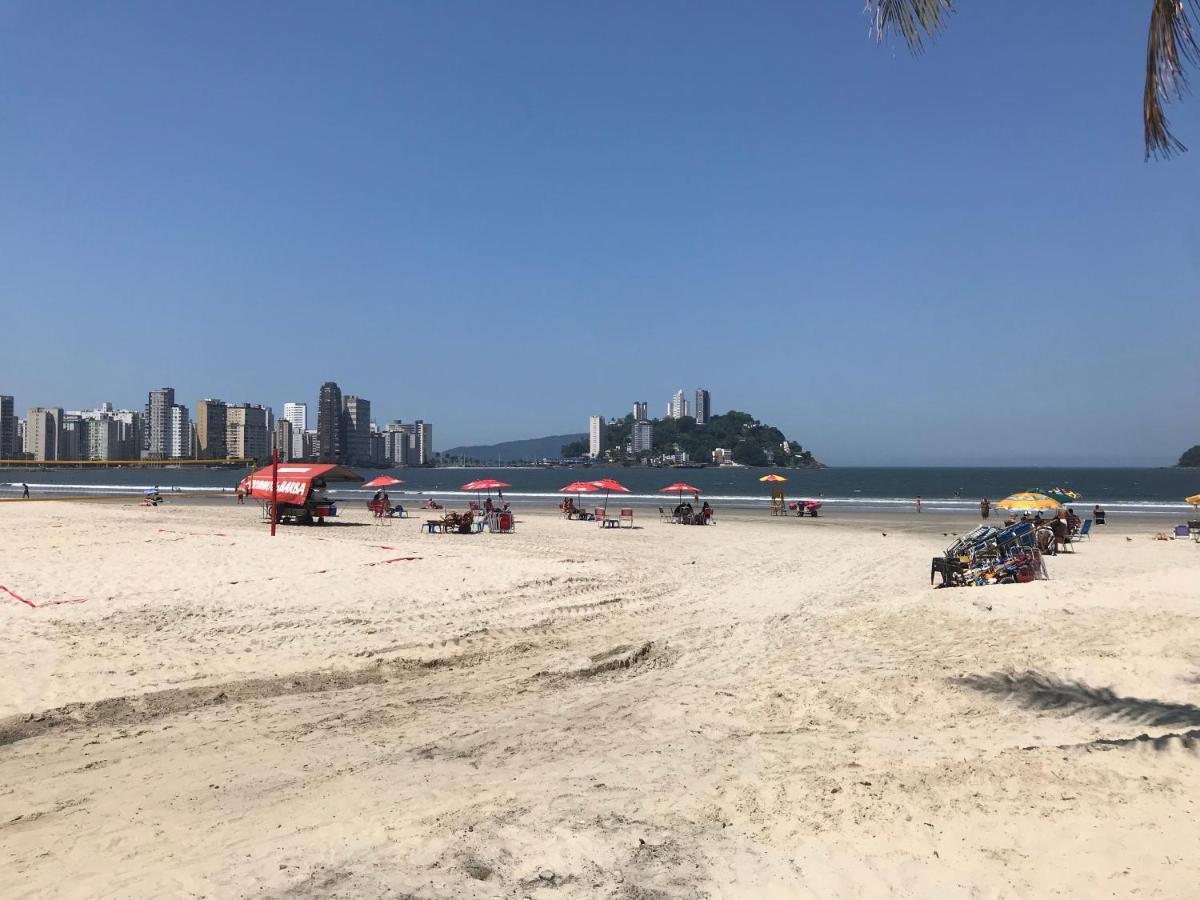 Kit Pe Na Areia - Praia Do Gonzaguinha - Sao Vicente - Wi-Fi E Est Conveniado Exterior foto